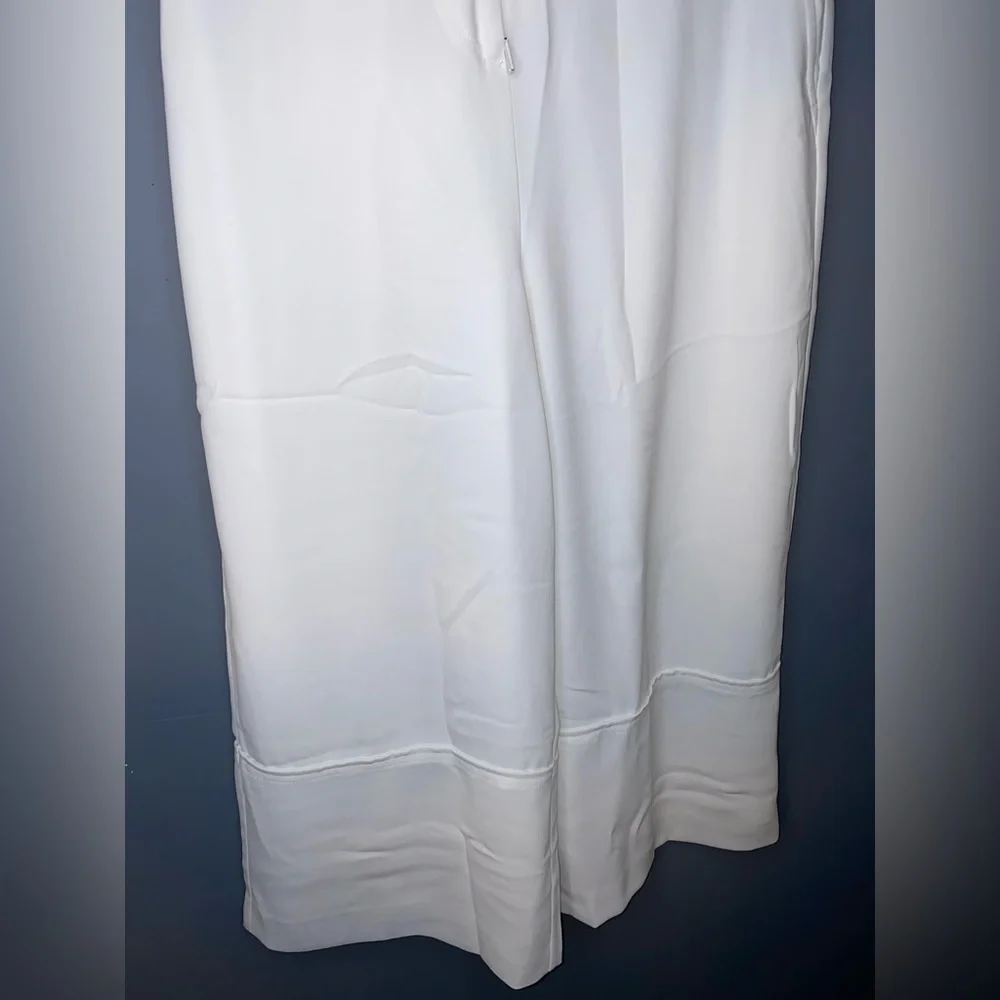 Jason Wu Cream/White Dress Pants/Trousers Capris | Women’s Size US 6 - Picture 3 of 12